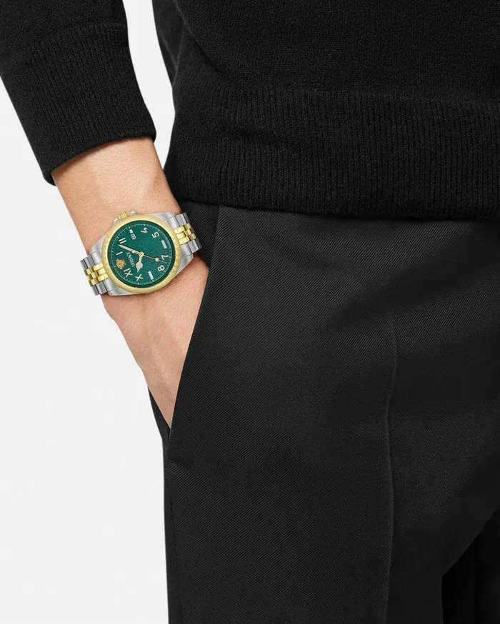 Versace Watches Men Anteo Watch Silvergold