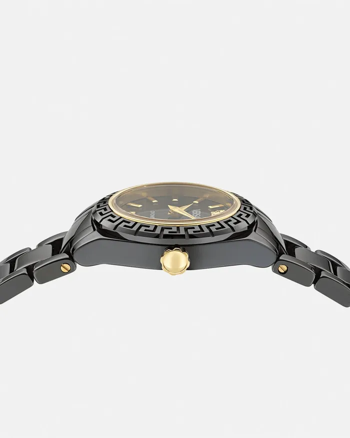 Versace Watches Women Dv One Mini Watch Black