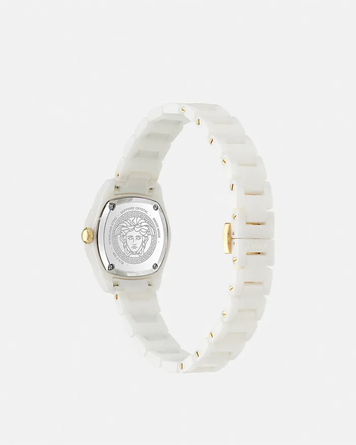 Versace Watches Women Dv One Mini Watch White