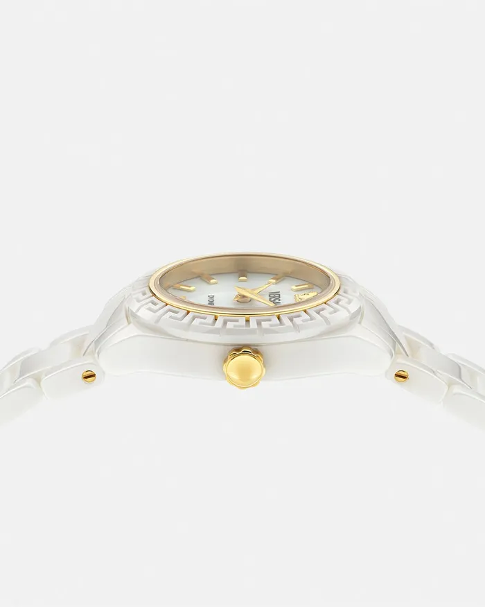 Versace Watches Women Dv One Mini Watch White