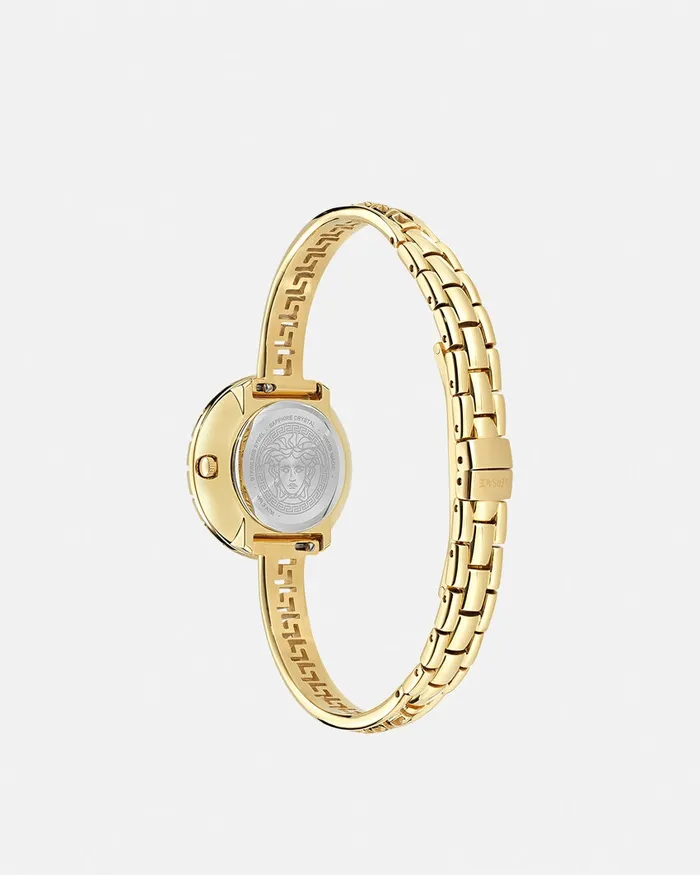Versace Watches Women La Greca Watch Blackgold