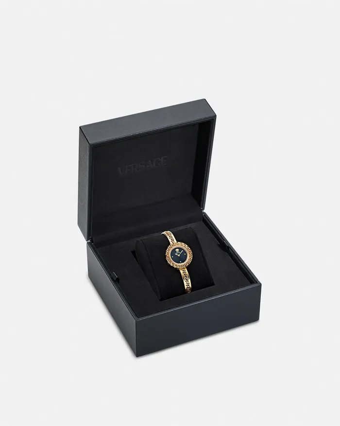 Versace Watches Women La Greca Watch Blackgold