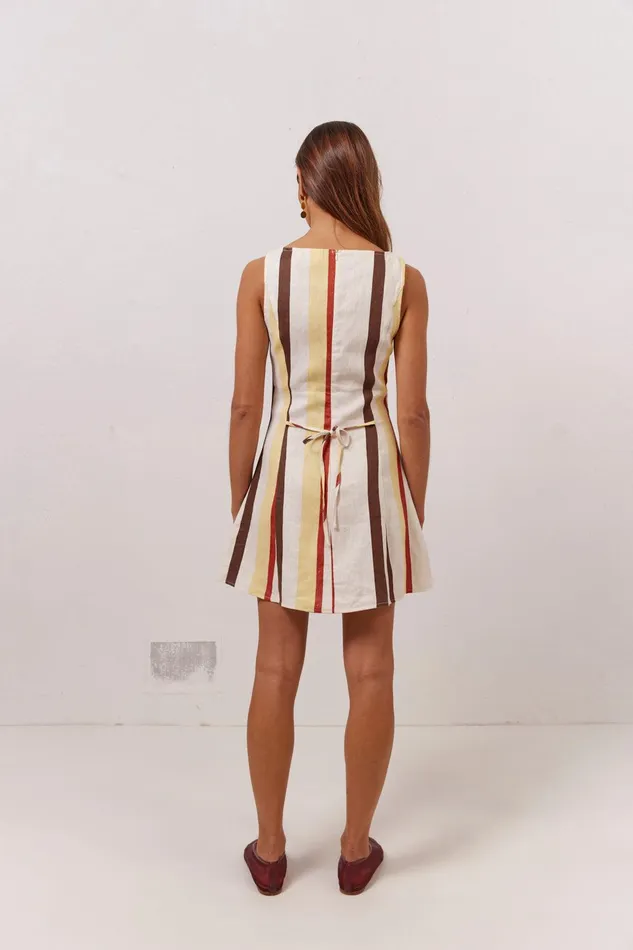VRG GRL Chloe Linen Mini Dress Ace Women Mini Dresses VRG GRL Chloe Linen Mini Dress Ace Women Mini Dresses