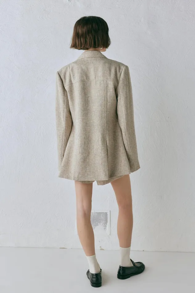 VRG GRL Esti Jacket Wheat Women Sets VRG GRL Esti Jacket Wheat Women Sets