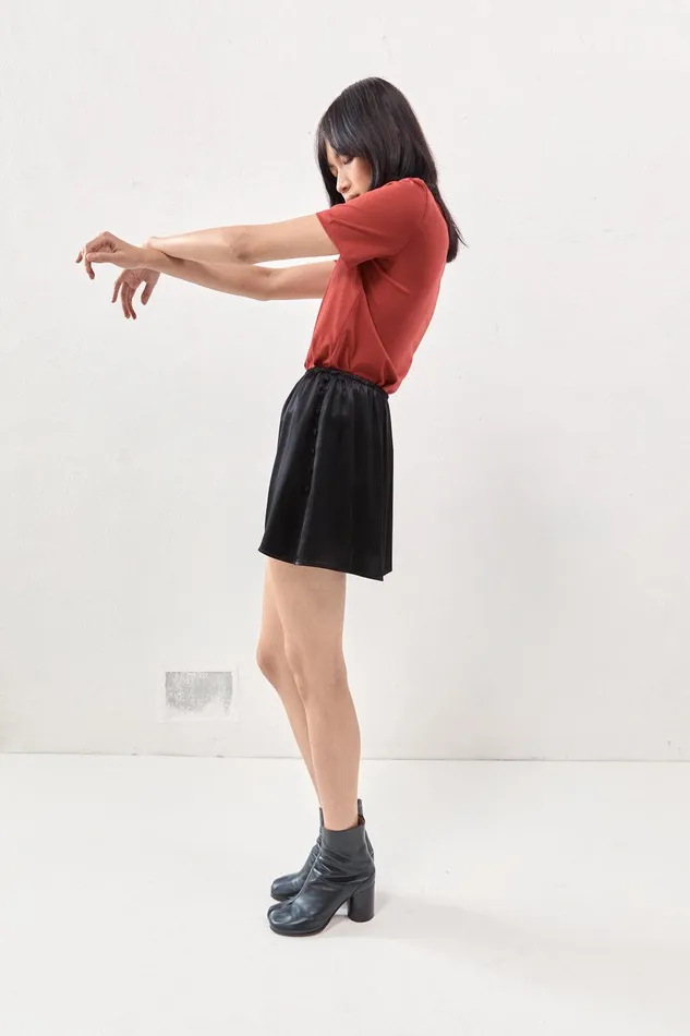 VRG GRL Freya Mini Skirt Black Women Skirts