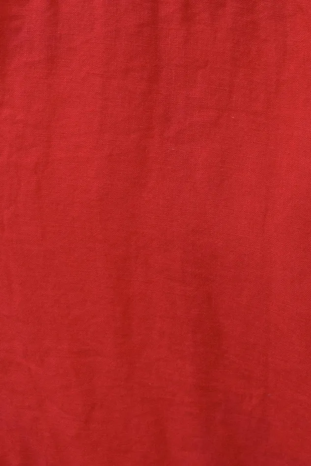 VRG GRL Paros Palms Linen Midi Dress Red Women MidiMaxi Dresses VRG GRL Paros Palms Linen Midi Dress Red Women MidiMaxi Dresses