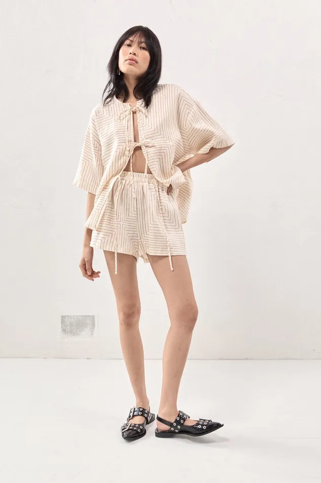 VRG GRL Sunny Linen Shorts Juno Women Shorts