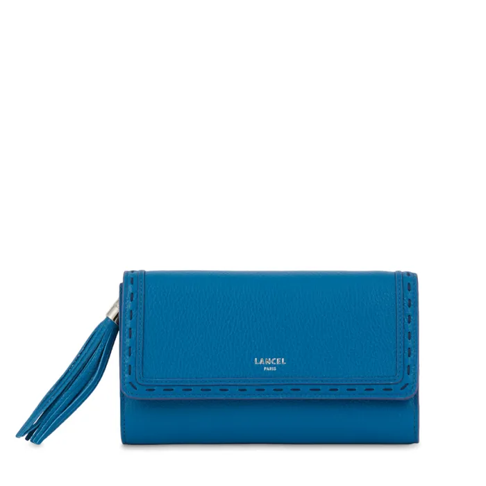 Wallet Chain Cobalt Women Lancel Clutch