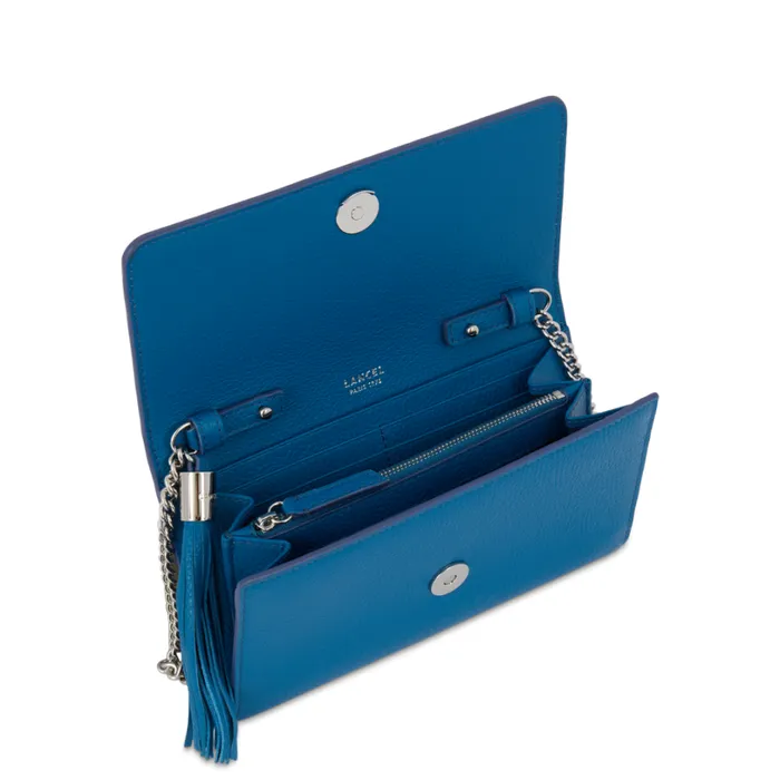 Wallet Chain Cobalt Women Lancel Clutch