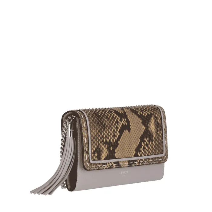 Wallet Chain Multico Grey Mauve Women Lancel Wallet Wallet Chain Multico Grey Mauve Women Lancel Wallet
