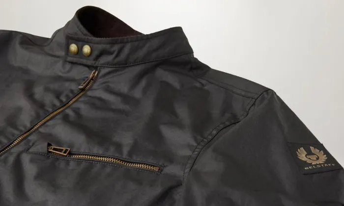 Waxed Jackets Men Belstaff Walkham Jacket Black Waxed Jackets Men Belstaff Walkham Jacket Black