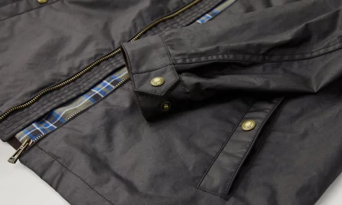 Waxed Jackets Men Belstaff Walkham Jacket Black Waxed Jackets Men Belstaff Walkham Jacket Black