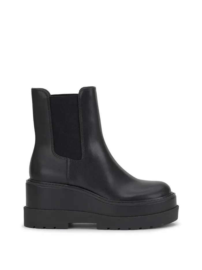 Wedges Shoes Jessica Simpson Ivean Platform Lug Boot In Black