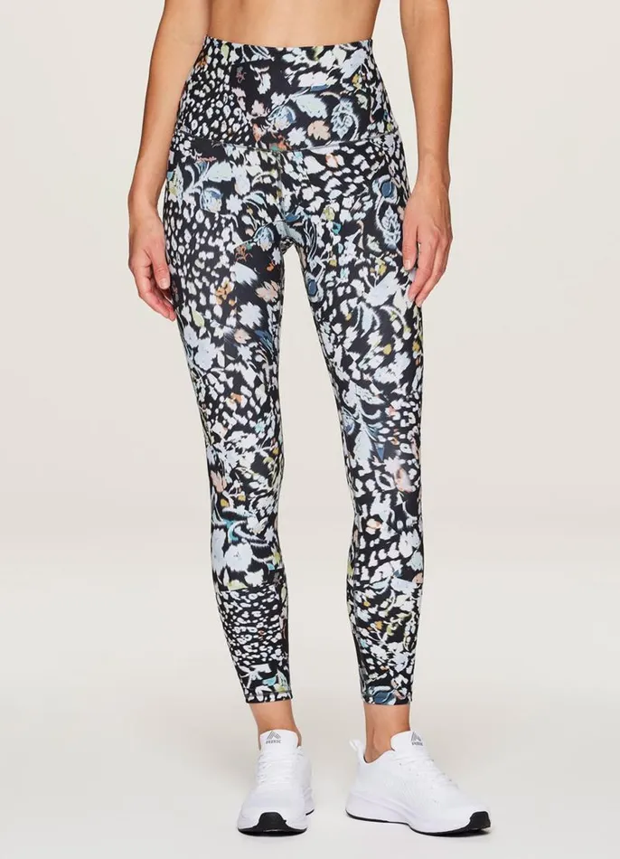 Women Alpine Floral Super Soft 78 Legging Multi RBX Active Leggings