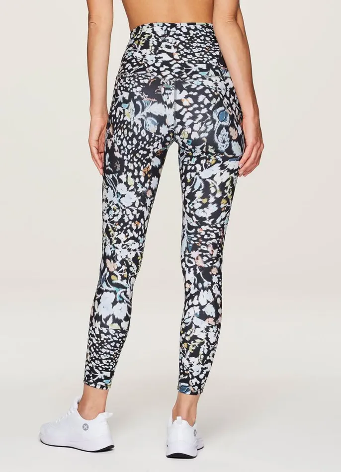 Women Alpine Floral Super Soft 78 Legging Multi RBX Active Leggings