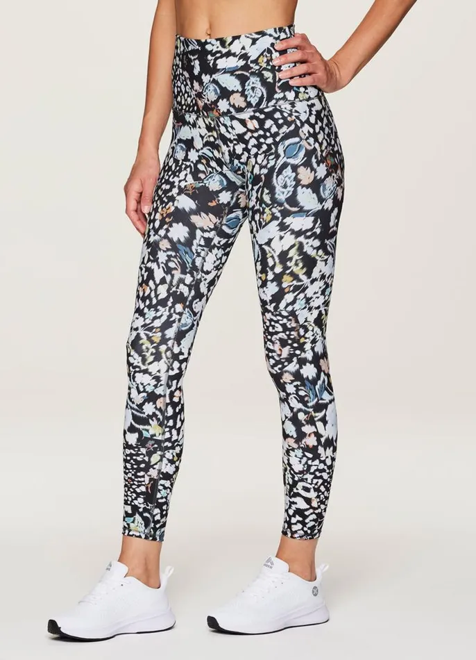 Women Alpine Floral Super Soft 78 Legging Multi RBX Active Leggings