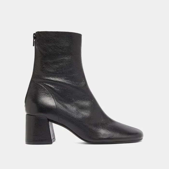 Women Ankle Boots With Rear Zips Black JONAK Ankle Boots Lowboots Women Ankle Boots With Rear Zips Black JONAK Ankle Boots Lowboots