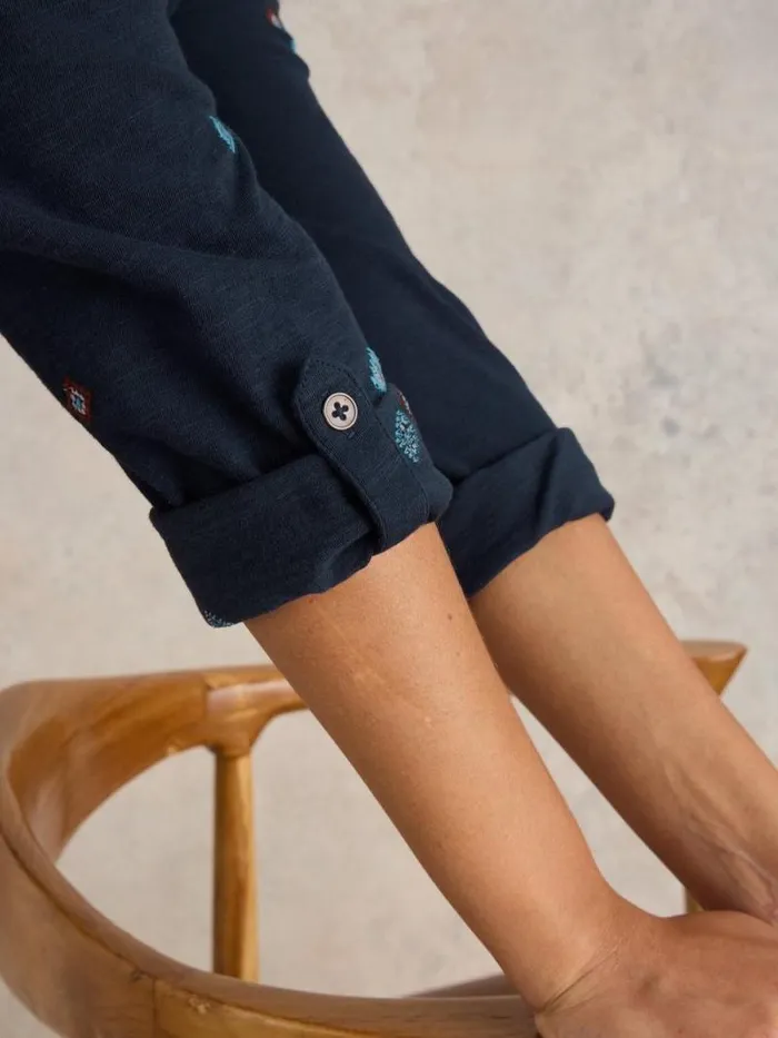 Women ANNIE EMBROIDERED COLLAR SHIRT Navy Multi White Stuff Shirts and Blouses Women ANNIE EMBROIDERED COLLAR SHIRT Navy Multi White Stuff Shirts and Blouses