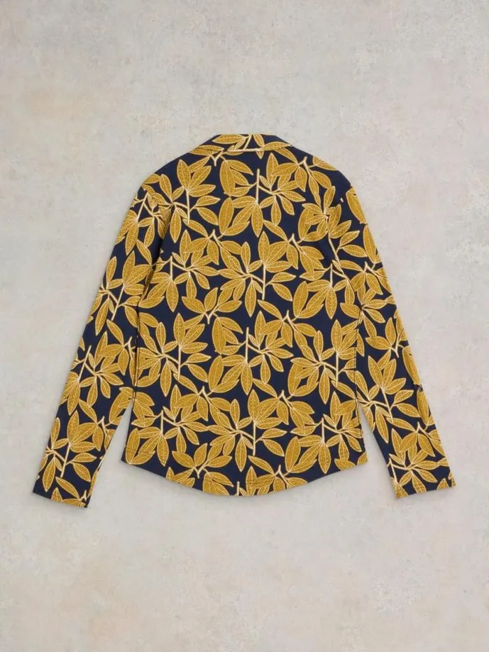 Women ANNIE LONG SLEEVE PRINTED SHIRT Navy Print White Stuff Tops and Tees Women ANNIE LONG SLEEVE PRINTED SHIRT Navy Print White Stuff Tops and Tees
