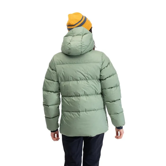 Women Bergans Of Norway Down Jackets Lava Warm Down Jacket WHood Jade Green