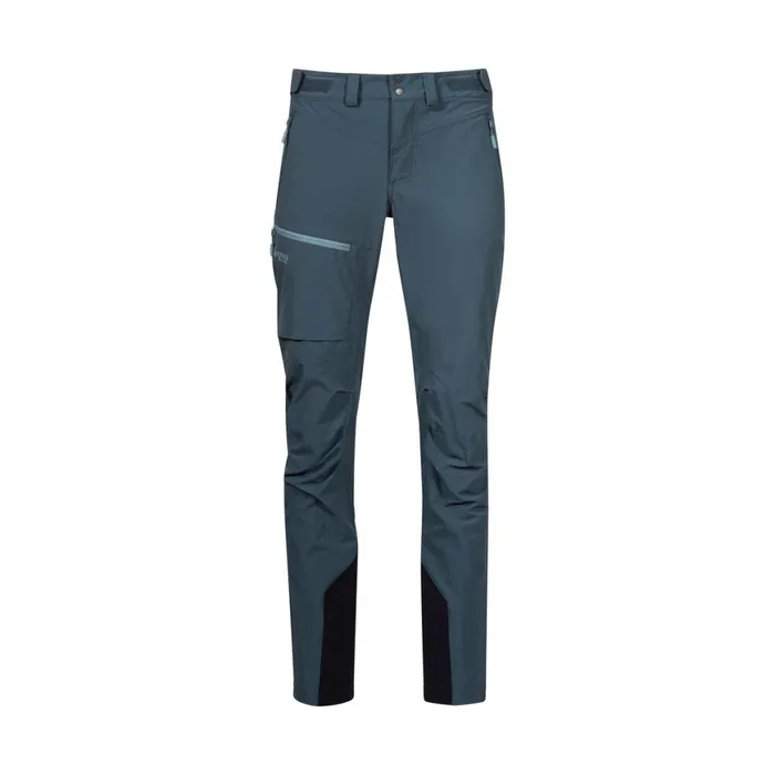 Women Bergans Of Norway Hiking Pants Breheimen Softshell W Pants Orion Blue