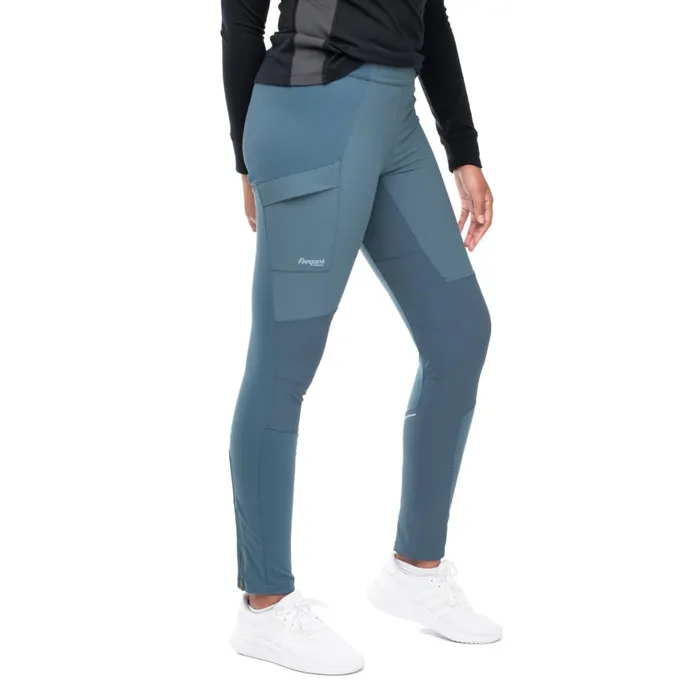 Women Bergans Of Norway Hiking Pants Flyen Original Tight Pants Orion Blue