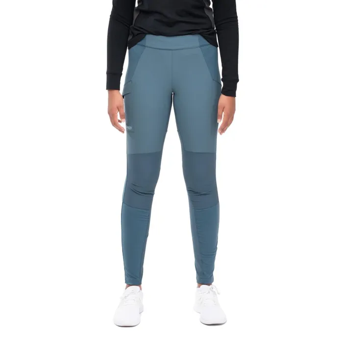 Women Bergans Of Norway Hiking Pants Flyen Original Tight Pants Orion Blue