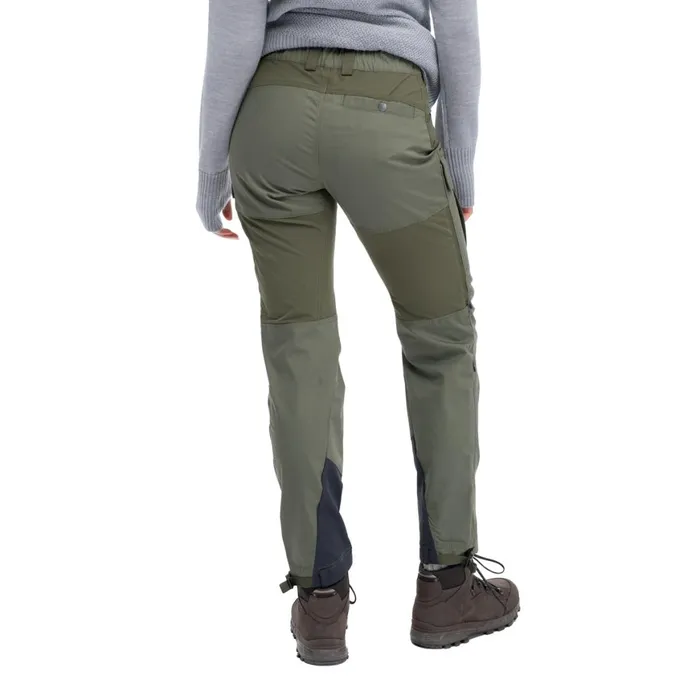 Women Bergans Of Norway Hiking Pants Nordmarka Favor Outdoor Pants Green Mud