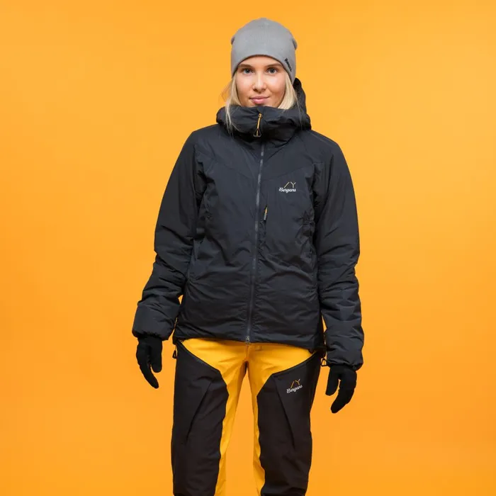 Women Bergans Of Norway Insulated Jackets Y Mountainline Insulated Windbreaker Jacket Dark Shadow Grey Women Bergans Of Norway Insulated Jackets Y Mountainline Insulated Windbreaker Jacket Dark Shadow Grey