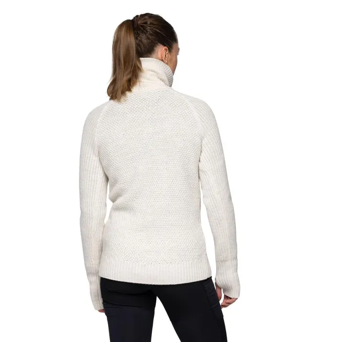 Women Bergans Of Norway Jumpers And Long Sleeves Ulriken Jumper Vanilla White