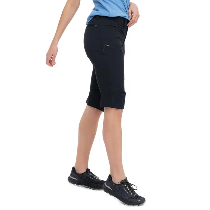 Women Bergans Of Norway Pirate Pants Vandre Light Softshell Long Shorts Black