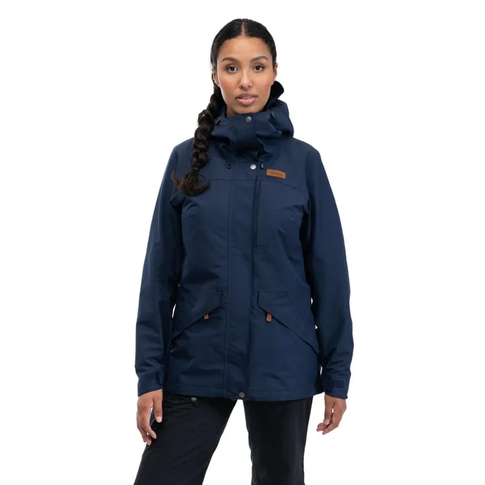 Women Bergans Of Norway Shell Jackets Nordmarka 2l Shell Jacket Navy