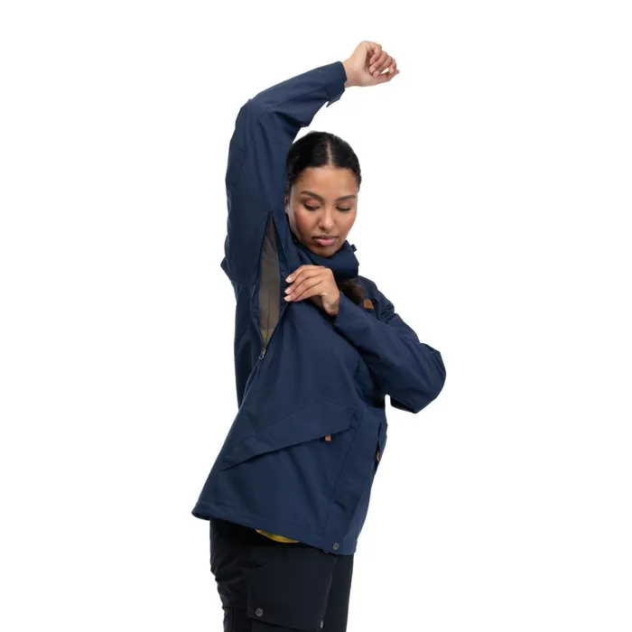 Women Bergans Of Norway Shell Jackets Nordmarka 2l Shell Jacket Navy