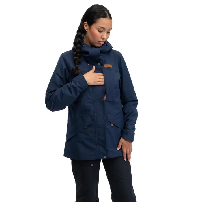 Women Bergans Of Norway Shell Jackets Nordmarka 2l Shell Jacket Navy