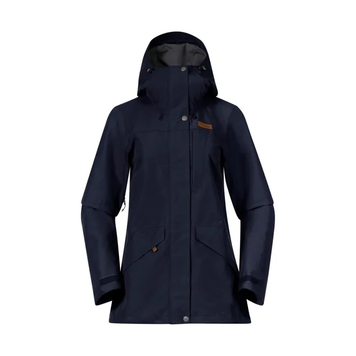 Women Bergans Of Norway Shell Jackets Nordmarka 2l Shell Jacket Navy