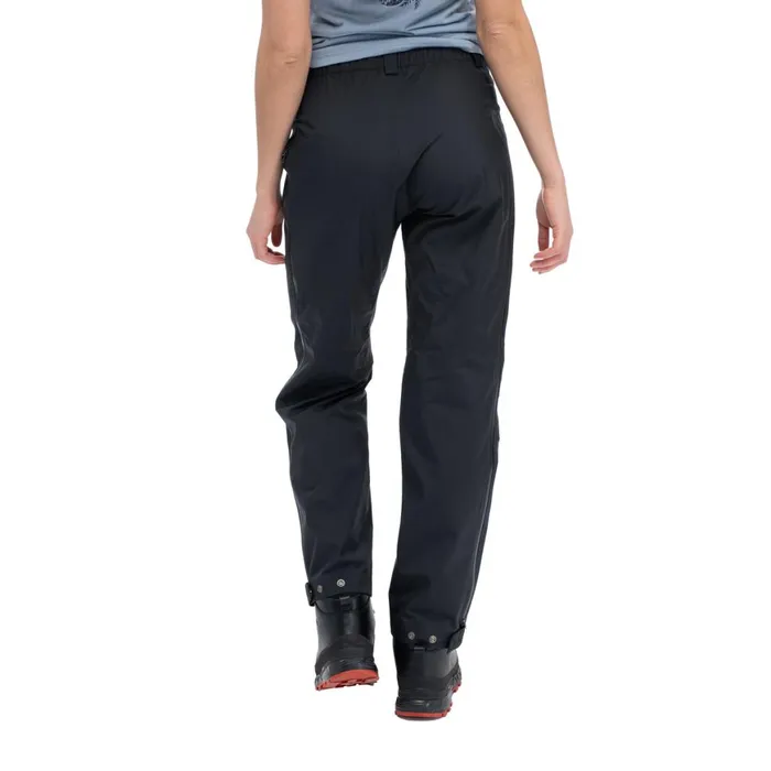 Women Bergans Of Norway Shell Pants Vandre Light 3l Shell Zipped Pants Black
