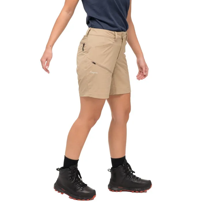 Women Bergans Of Norway Shorts Rabot Light Softshell Shorts Warm Sand