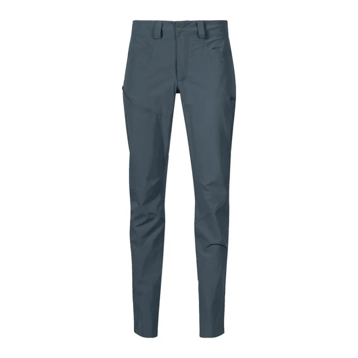 Women Bergans Of Norway Softshell Pants Vandre Light Softshell Pants Orion Blue