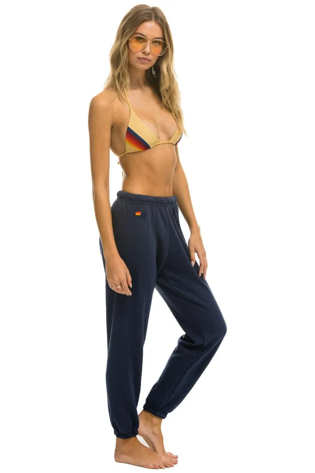 Women Bottoms Aviator Nation BOLT FADE 4 SWEATPANTS 8211 NAVY PINK PURPLE Women Bottoms Aviator Nation BOLT FADE 4 SWEATPANTS 8211 NAVY PINK PURPLE