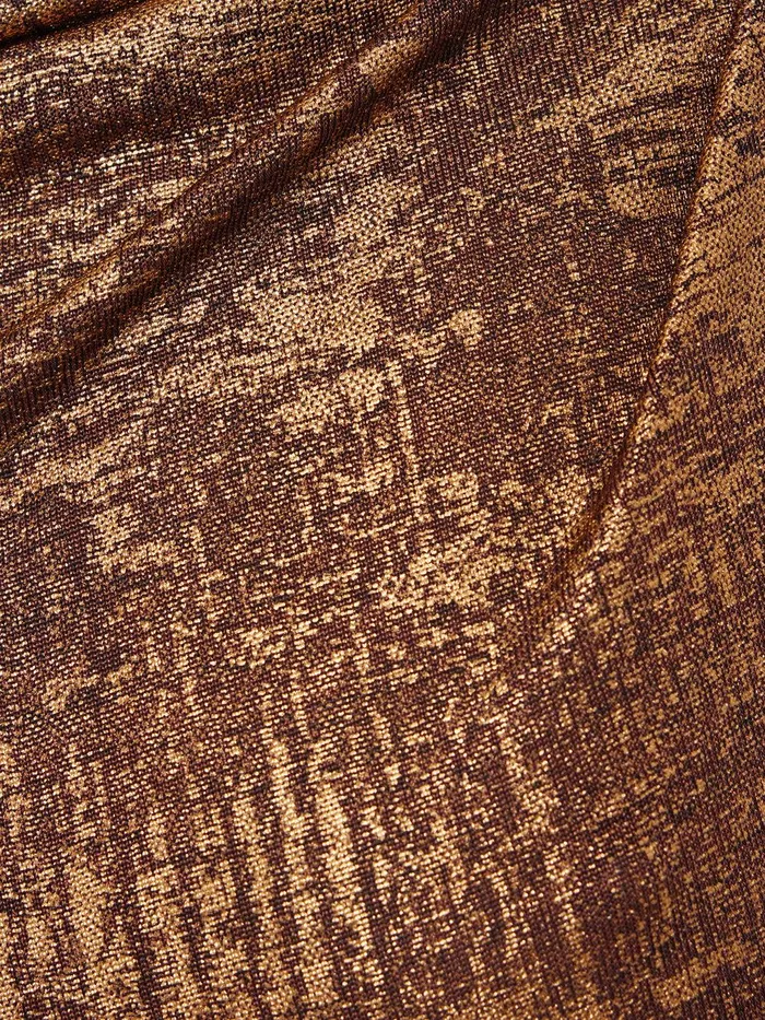 Women Brushed Bronze Cowl Top Bronze Jigsaw Shirts and Tops