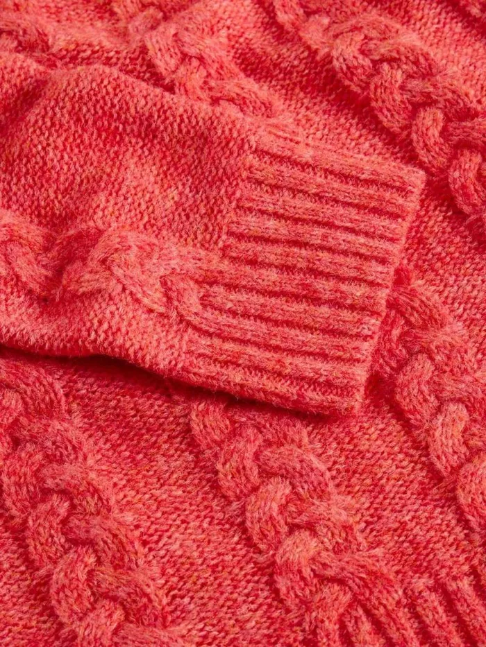 Women CLEO JUMPER Mid Coral White Stuff Knitwear