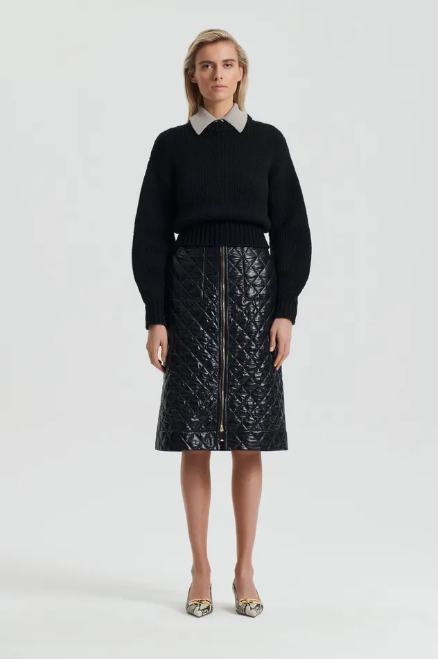 Women COCOON SWEATER BLACK Knitwear Scanlan Theodore