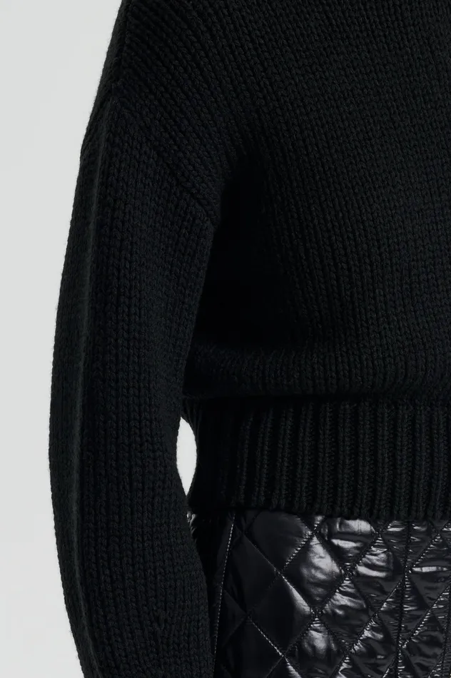 Women COCOON SWEATER BLACK Knitwear Scanlan Theodore Women COCOON SWEATER BLACK Knitwear Scanlan Theodore