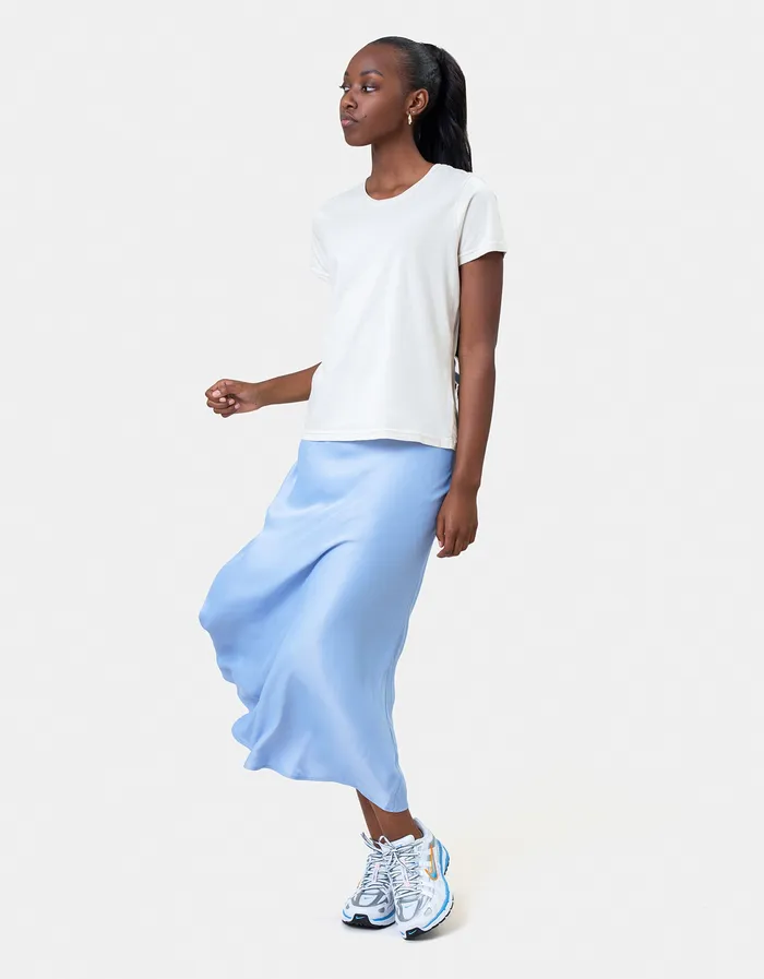 Women Colorfulstandard Women Light Organic Tee 8211 Marine Blue TShirts