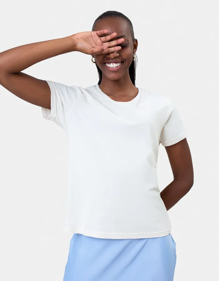 Women Colorfulstandard Women Light Organic Tee 8211 Marine Blue TShirts