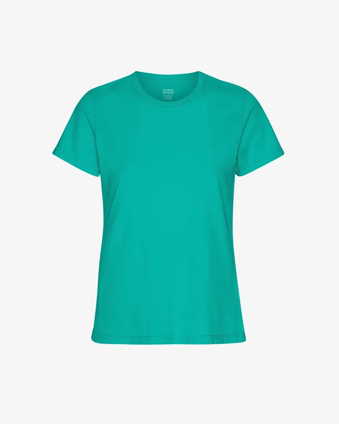 Women Colorfulstandard Women Light Organic Tee 8211 Tropical Sea TShirts