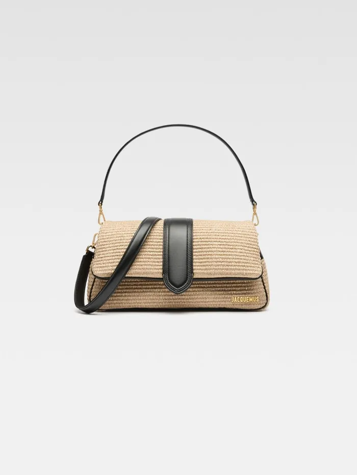 Women Crossbody and Handbags JACQUEMUS The Bambimou Ivoryblack