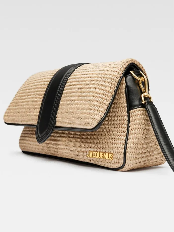 Women Crossbody and Handbags JACQUEMUS The Bambimou Ivoryblack
