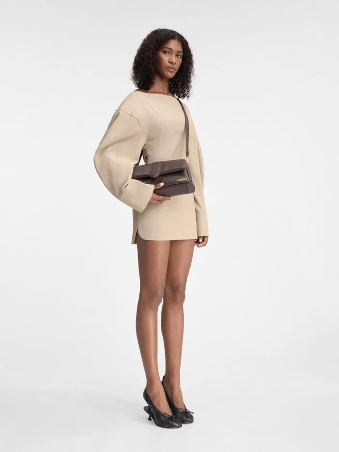 Women Crossbody and Handbags JACQUEMUS The Bambimou Medium Brown