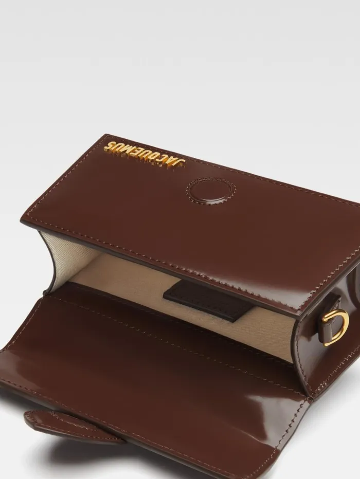 Women Crossbody and Handbags JACQUEMUS The Bambino Midnight Brown Women Crossbody and Handbags JACQUEMUS The Bambino Midnight Brown